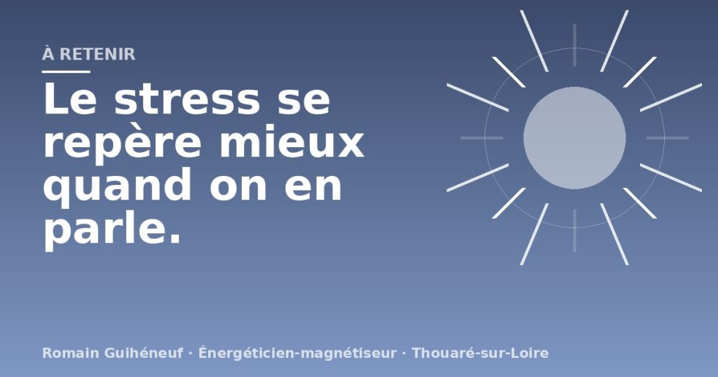 Illustration de vagues avec le message sur l’importance d’en parler